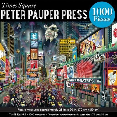 Cover for Inc Peter Pauper Press · Times Square Jigsaw Puzzle (N/A) (2020)