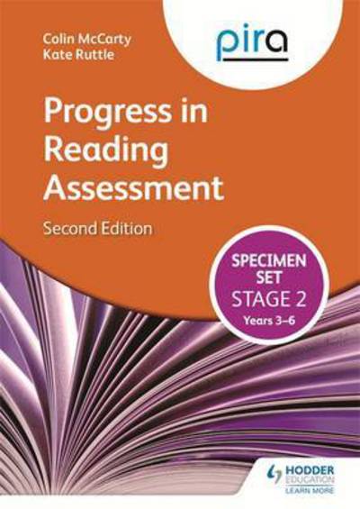 Cover for Colin Mccarty · Pira Stage Two (Tests 3-6) Specimen Set - Progress in Reading Assessment (Book pack) [2 Revised edition] (2016)