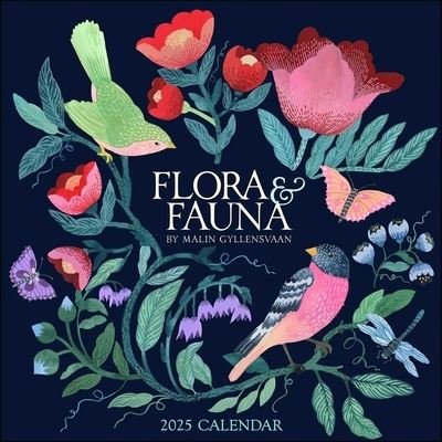 Cover for Malin Gyllensvaan · Flora &amp; Fauna by Malin Gyllensvaan 2025 Wall Calendar (Kalender) (2024)