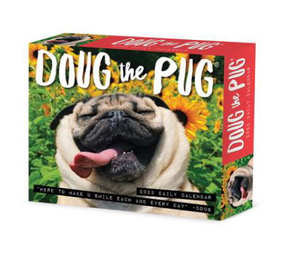 Doug the Pug 2023 Box Calendar-USA - Leslie Mosier - Merchandise - Willow Creek Press - 9781549228926 - August 15, 2022