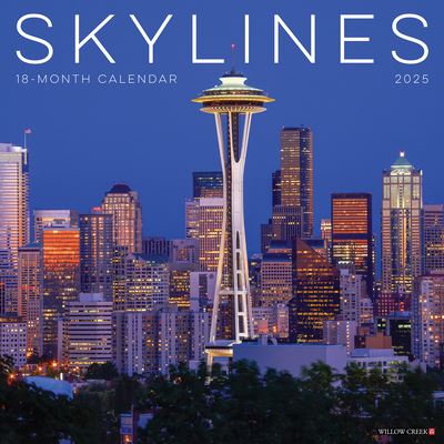 Willow Creek Press · Skylines 2025 12 X 12 Wall Calendar (Kalender) (2024)