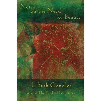 Cover for J. Ruth Gendler · Notes on the Need for Beauty: An Intimate Look at an Essential Quality (Paperback Book) (2007)