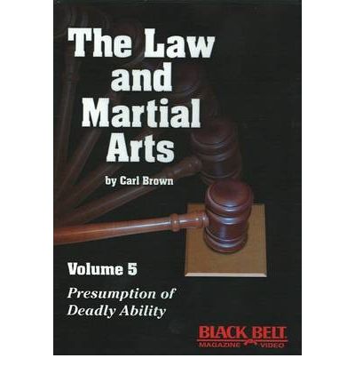 Cover for Carl Brown · Law &amp; Martial Arts DVD: Volume 5: Presumption of Deadly Ability (Audiobook (CD)) (1997)