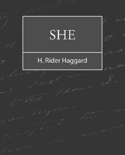 She - H. Rider Haggard - Books - Book Jungle - 9781604246926 - December 6, 2007