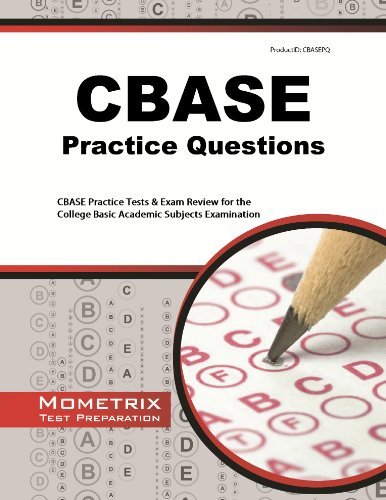 Cover for Cbase Exam Secrets Test Prep Team · Cbase Practice Questions: Cbase Practice Tests &amp; Exam Review for the College Basic Academic Subjects Examination (Paperback Book) (2023)