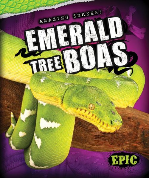 Cover for Emily Rose Oachs · Emerald Tree Boas (Amazing Snakes!) (Hardcover Book) (2014)