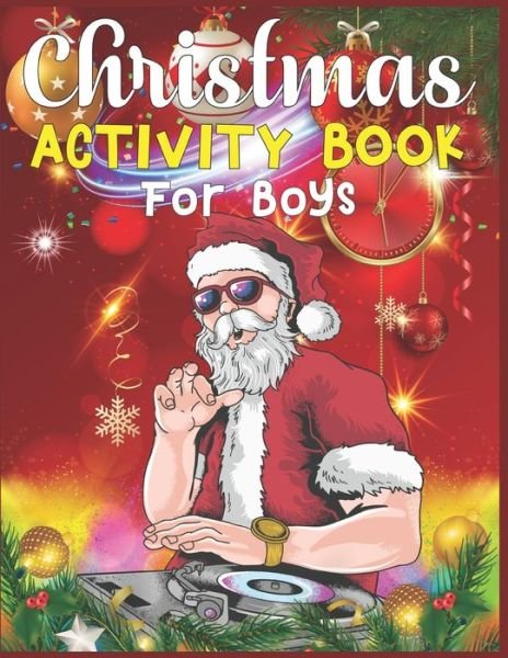 Cover for Sk Publishing · Christmas Activity Book For Boys (Taschenbuch) (2019)