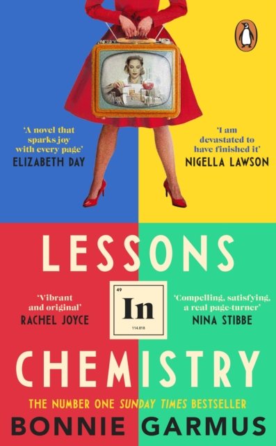 Cover for Bonnie Garmus · Lessons in Chemistry (Paperback Bog) (2023)