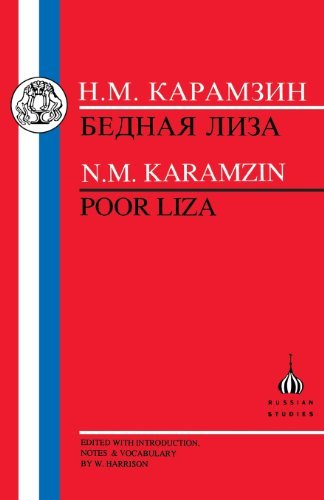 Poor Liza - Russian Texts - N.M. Karamzin - Bøker - Bloomsbury Publishing PLC - 9781853992926 - 1998