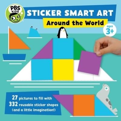 Cover for PBS Kids · Sticker Smart Art: Around the World (Book) (2019)