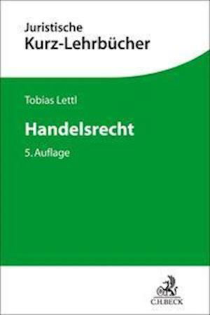 Cover for Tobias Lettl · Handelsrecht (Taschenbuch) (2021)