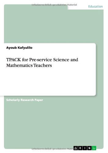 Cover for Kafyulilo · TPACK for Pre-service Science (Book) (2013)