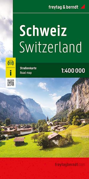 Freytag & Berndt Road Map: Schweiz - Switzerland, Freytag & Berndt Road Map - Freytag & Berndt - Books - Freytag & Berndt - 9783707923926 - June 1, 2025