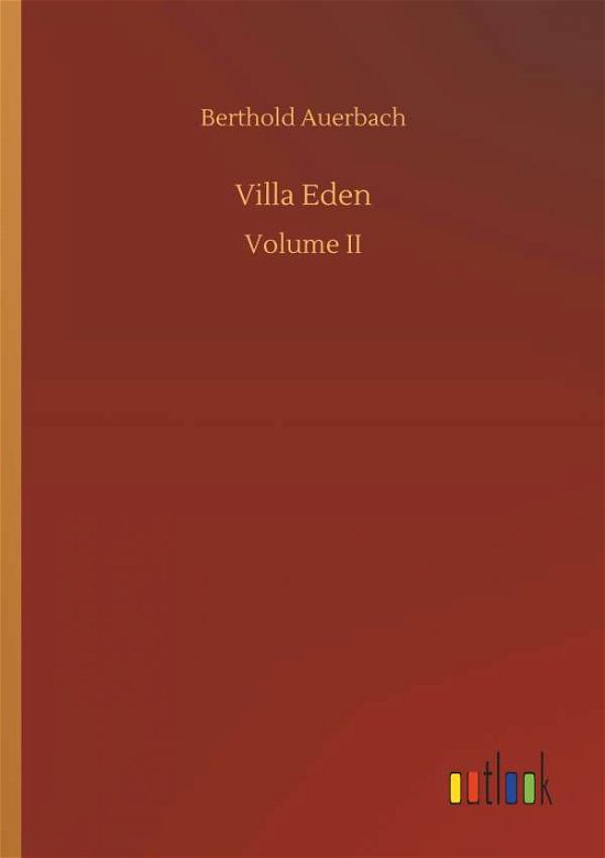 Cover for Auerbach · Villa Eden (Buch) (2019)