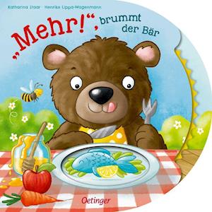 Cover for Henrike Lippa-Wagenmann · &quot;Mehr!&quot;, brummt der Bär (Board book) (2022)