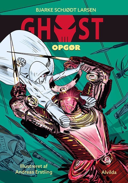 Cover for Bjarke Schjødt Larsen · GHOST: GHOST 5: Opgør (Gebundesens Buch) [1. Ausgabe] (2018)