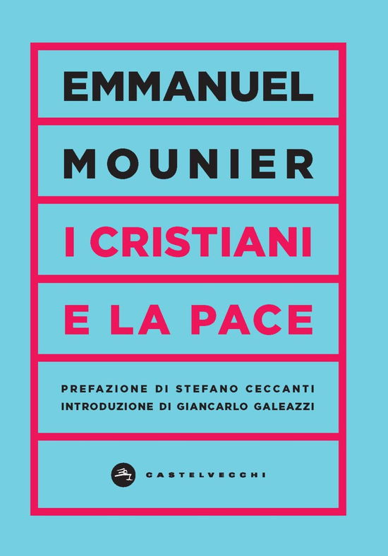 Cover for Emmanuel Mounier · I Cristiani E La Pace (Book)