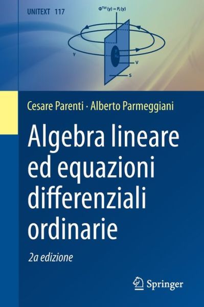 Cover for Parenti · Algebra lineare ed equazioni differenziali ordinarie (Book) [2nd 2019 edition] (2019)