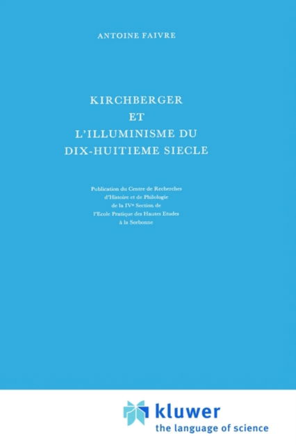 Temporary Title 19991103 - Archives Internationales D'histoire Des Idees. / International Archives of the History of Ideas - Antoine Faivre - Libros - Springer - 9789024701926 - 31 de julio de 1966