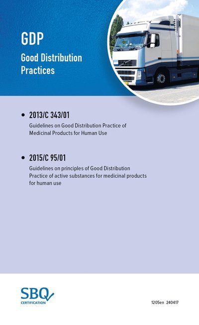 Cover for Anna Lundén · GDP Good distribution practices (EU GDP) (Book) (2024)