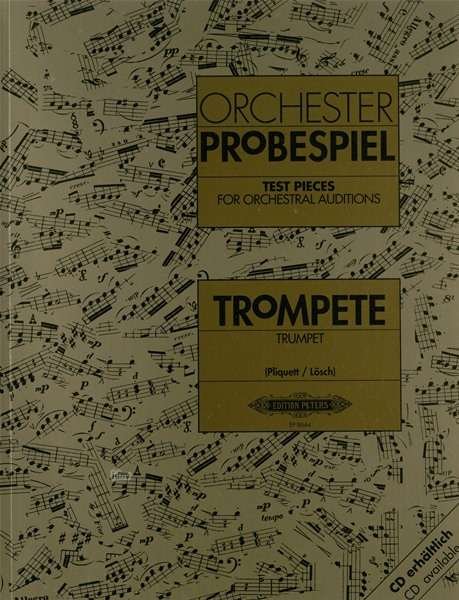 Test Pieces for Orchestral Auditions (Trumpet) - Miscellaneous - Bücher - Edition Peters - 9790014069926 - 12. April 2001
