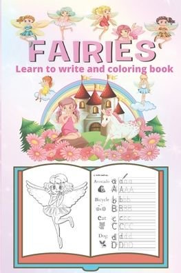 Cover for Zak's Learning · Fairies Learn to Write and Coloring Book (Taschenbuch) (2020)