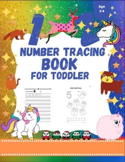 Cover for Sr Bright House · Number Tracing Book For Toddler (Taschenbuch) (2020)