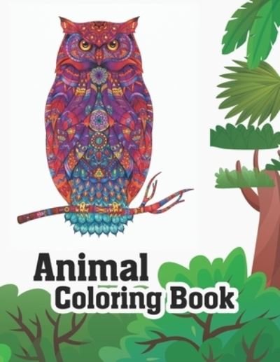 Cover for Kst Tareq Publishing · Animal Coloring Book (Paperback Book) (2021)
