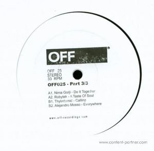 Cover for Various Artist · Off025 - Part 3 (12&quot;) (2011)