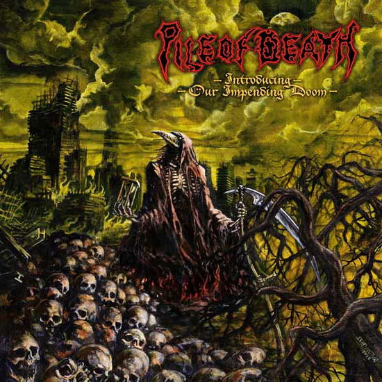 Cover for Pile of Death · Introducing Our Impending Doom (Red Marble Vinyl) (LP) (2025)