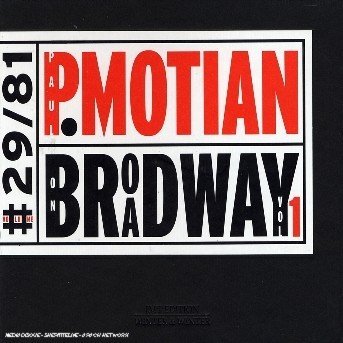 Cover for Paul Motian · On Broadway 1 (CD) (2003)
