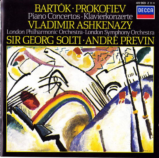 Cover for London Philharmonic Orchestra / Solti Sir Georg / London Symphony Orchestra / Previn Andre' / Ashkenazy Vladimir · Piano Concerto No. 3 / Piano Concerto No. 3 Op. 26 (CD) (1984)