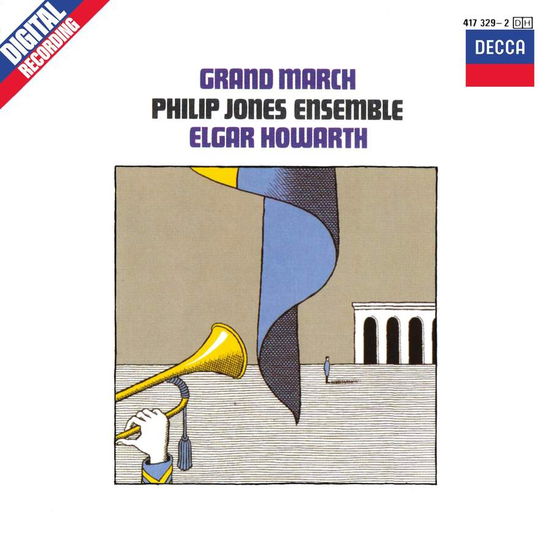 Cover for Philip Jones Ensemble / Howarth Elgar · Grand March (CD) (1986)