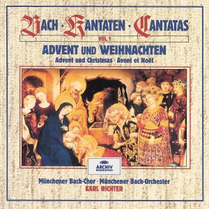 Cover for Richter Karl / Munchener Bach- · Bach: Cantatas Vol. 1 (CD) (2001)
