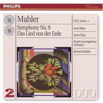 Cover for G. Mahler · Symphonie No.9/das Lied V (CD) (1990)