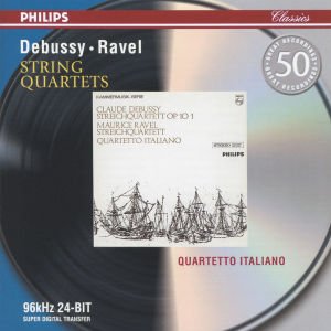Cover for Quartetto Italiano · Debussy / Ravel: String Quarte (CD) (2001)