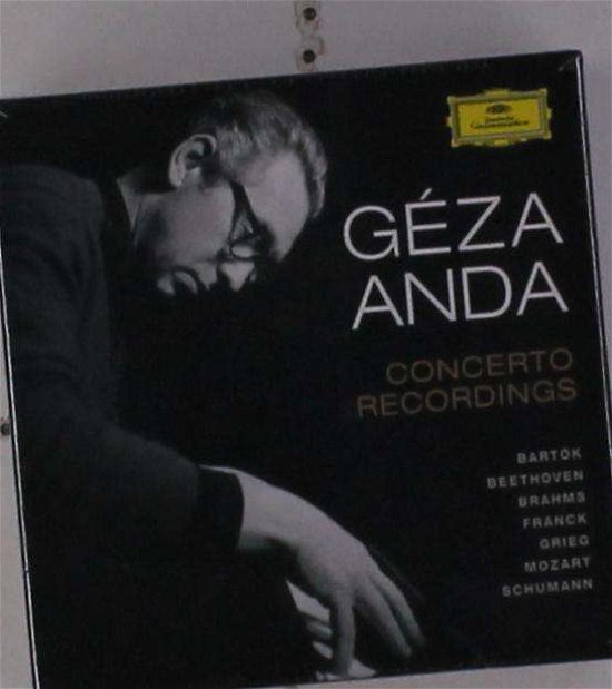 Cover for Geza Anda · Geza Anda - Concerto Recordings (CD) (2018)
