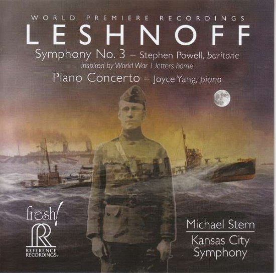 Cover for Kansas City Symphony, Michael Stern (Dir.) · Leshnoff: Symphony No. 3 - Piano Concerto (SACD) (2020)