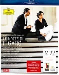 Cover for Nikolaus Harnoncourt · Mozart: Le Nozze Di Figaro (Blu-ray) (2008)