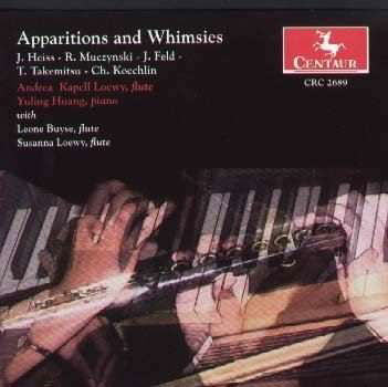 Apparitions for Flute & Piano - Heiss / Muczynski / Lewis / Buyse / Loewy / Huang - Musik - Centaur - 0044747268927 - 28. September 2004