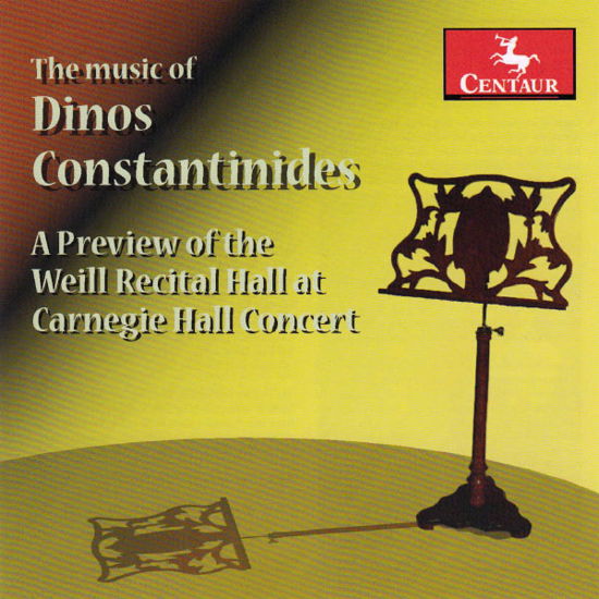Cover for Constantinides / Dietz / Gurt · Music of Dinos Constantinides (CD) (2013)