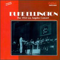 Cover for Duke Ellington · 1954 Los Angeles Concert (CD) (2015)
