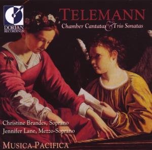 Cover for Telemann / Brandes / Lane / Musica Pacifica · Cantatas &amp; Trio Sonatas (CD) (2001)