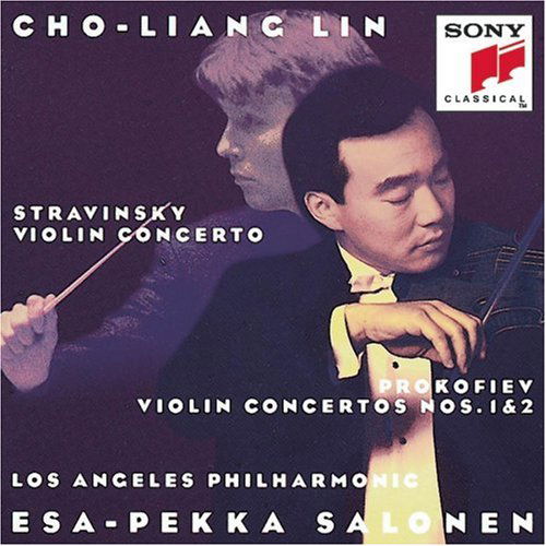 Violin Concertos-Stravinsky Prokofiev Lin Sa - Stravinsky / Prokofiev / Lin / Salonen / La Phil - Musikk - SONY CLASSICAL - 0074645396927 - 1. november 1994