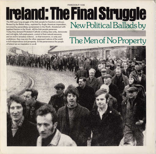 Cover for Men of No Property · Ireland: the Final Struggle (CD) (2012)