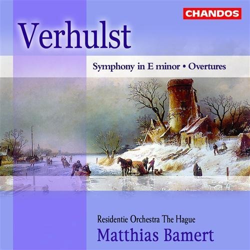 Cover for Verhulst / Bamert / Residentie Orchestra · Symphony in E / Overtures in B D &amp; C Minor (CD) (2004)