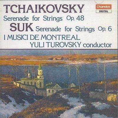 Cover for Pyotr Ilyich Tchaikovsky  · Serenata Per Archi Op 48 In Do (1880) (CD)