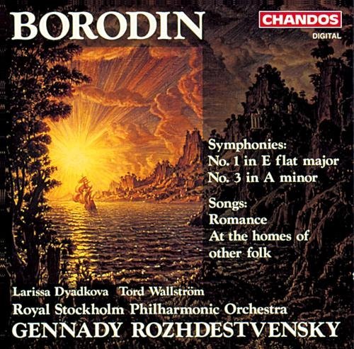 Cover for A. Borodin · Symphonies No.1 &amp; 3 (CD) (1994)