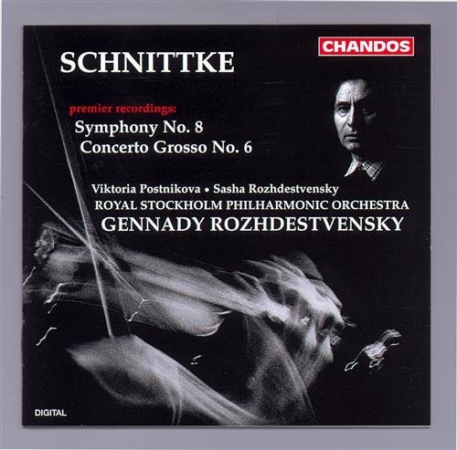 Schnittke / Rozhdestvensky / Royal Stockholm Phil · Symphony 8 / Concerto Grosso 6 (CD) (1995)