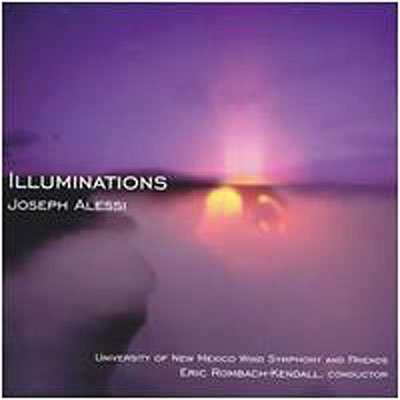 Cover for Joseph Alessi W/university of New Mexico Wind Symphony · Illuminations (CD) (2015)